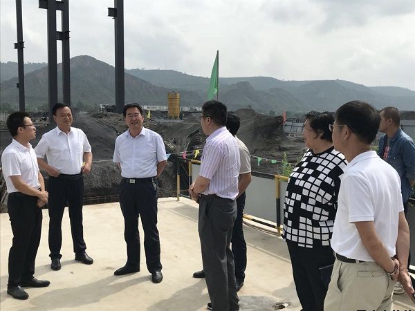 市人大常委會黨組副書記、副主任樊文浩一行調(diào)研泓源公司項目建設(shè)情況(圖2)